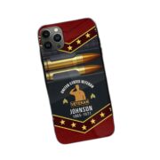 Premium Custom Name, Rank US Veteran Phone Case, Gifts For US Veteran, Gifts For Veterans Day, Father's Day VPVC500707 - Image 3