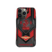 Premium Custom Name, Rank USMC Veteran Phone Case, Gifts For Marine Veteran VPVC500203 - Image 2