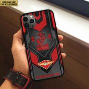 Premium Custom Name, Rank USMC Veteran Phone Case, Gifts For Marine Veteran VPVC500203 - Image 3