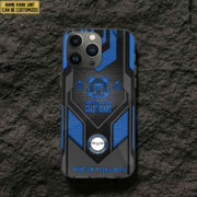 Premium Custom Name, Rank USCG Veteran Phone Case, Gifts For Coast Guard Veteran VPVC500205 - Image 2