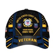 Premium Custom Name, Rank, Years Of Service US Veterans Cap BPVC060801 - Image 29