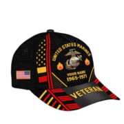 Premium Custom Name, Rank, Years Of Service US Veterans Cap BPVC060801 - Image 18