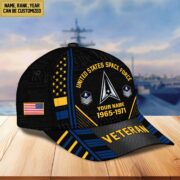 Premium Custom Name, Rank, Years Of Service US Veterans Cap BPVC060801 - Image 33