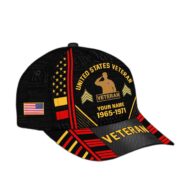 Premium Custom Name, Rank, Years Of Service US Veterans Cap BPVC060801 - Image 36