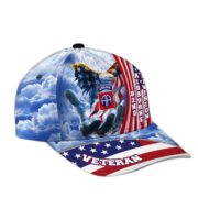 Premium 82nd Airborne Division Veteran Cap, Gifts for Dad, for Husband VPVC003202 - Image 2