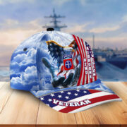 Premium 82nd Airborne Division Veteran Cap, Gifts for Dad, for Husband VPVC003202 - Image 2
