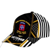 Premium 82nd Airborne Division Veteran Cap, Gifts for Dad, for Husband VPVC003302 - Image 3