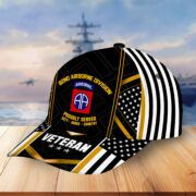 Premium 82nd Airborne Division Veteran Cap, Gifts for Dad, for Husband VPVC003302 - Image 3