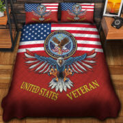 Premium Multiple US Military Services Veteran Bedding Set APVC240903 - Image 2