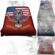 Premium Multiple US Military Services Veteran Bedding Set APVC240903