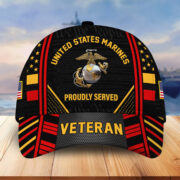 Premium Proudly Served US Veterans Cap, Gifts For Veterans Day BPVC160801 - Image 17