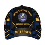 Premium Proudly Served US Veterans Cap, Gifts For Veterans Day BPVC160801 - Image 14