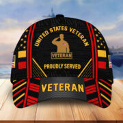 Premium Proudly Served US Veterans Cap, Gifts For Veterans Day BPVC160801 - Image 32