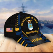Premium Proudly Served US Veterans Cap, Gifts For Veterans Day BPVC160801 - Image 24