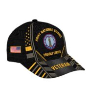 Premium Proudly Served US Veterans Cap, Gifts For Veterans Day BPVC160801 - Image 9