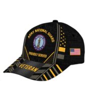 Premium Proudly Served US Veterans Cap, Gifts For Veterans Day BPVC160801 - Image 10