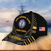 Premium Proudly Served US Veterans Cap, Gifts For Veterans Day BPVC160801 - Image 10