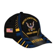 Premium Proudly Served US Veterans Cap, Gifts For Veterans Day BPVC160801 - Image 12