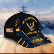 Premium Proudly Served US Veterans Cap, Gifts For Veterans Day BPVC160801 - Image 12