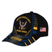 Premium Proudly Served US Veterans Cap, Gifts For Veterans Day BPVC160801 - Image 13