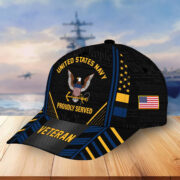 Premium Proudly Served US Veterans Cap, Gifts For Veterans Day BPVC160801 - Image 13