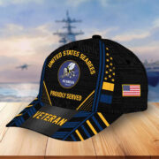 Premium Proudly Served US Veterans Cap, Gifts For Veterans Day BPVC160801 - Image 16