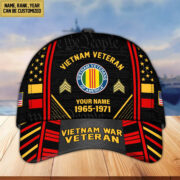 Premium Vietnam War Veteran Cap, Gifts for Vietnam Veteran VPVC200810
