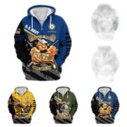 Premium All Gave Some Some Gave All US Veterans Zip Hoodie, Gifts For Veterans Day BPVC210801