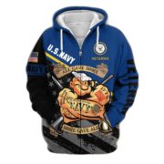 Premium All Gave Some Some Gave All US Veterans Zip Hoodie, Gifts For Veterans Day BPVC210801 - Image 5