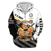 Premium All Gave Some Some Gave All US Veterans Zip Hoodie, Gifts For Veterans Day BPVC210801 - Image 6