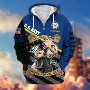 Premium All Gave Some Some Gave All US Veterans Zip Hoodie, Gifts For Veterans Day BPVC210801 - Image 7