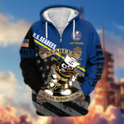 Premium All Gave Some Some Gave All US Veterans Zip Hoodie, Gifts For Veterans Day BPVC210801 - Image 9