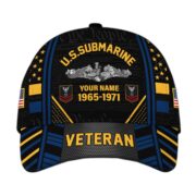 Premium Custom US Submarine Veteran Cap, Gifts for Veterans Day BPVC220810