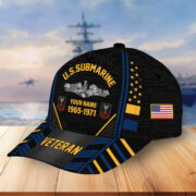 Premium Custom US Submarine Veteran Cap, Gifts for Veterans Day BPVC220810 - Image 3