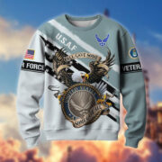 Premium All Gave Some Some Gave All US Veterans Sweatshirt, Gifts For Veterans Day, Gifts For Dad, Gifts For Husband BPVC230802 - Image 9