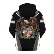 Premium Disabled American Veterans Zip Hoodie, Gifts For US Veterans VPVC603302 - Image 2