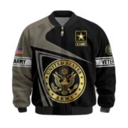 Premium US Veterans Bomber Jacket BPVC060901, Gifts For US Veterans, Gifts For Veterans Day - Image 5