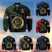 Premium US Veterans Bomber Jacket BPVC060901, Gifts For US Veterans, Gifts For Veterans Day