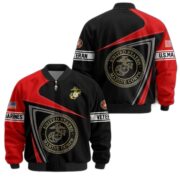 Premium US Veterans Bomber Jacket BPVC060901, Gifts For US Veterans, Gifts For Veterans Day - Image 19