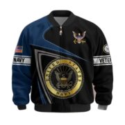 Premium US Veterans Bomber Jacket BPVC060901, Gifts For US Veterans, Gifts For Veterans Day - Image 11