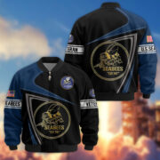 Premium US Veterans Bomber Jacket BPVC060901, Gifts For US Veterans, Gifts For Veterans Day - Image 16