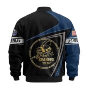 Premium US Veterans Bomber Jacket BPVC060901, Gifts For US Veterans, Gifts For Veterans Day - Image 15