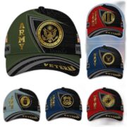Premium US Veterans Cap BPVC100902, Gifts For Dad, Gifts For Husband, Gifts For Veterans Day