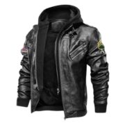 Premium Vietnam Veteran Leather Jacket VPVC700806, Gifts For Vietnam Veteran - Image 2