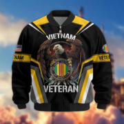 Premium Vietnam Veteran Bomber Jacket VPVC800306, Gifts For Vietnam Veteran - Image 2