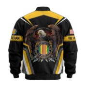 Premium Vietnam Veteran Bomber Jacket VPVC800306, Gifts For Vietnam Veteran - Image 3