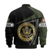 Premium US Veterans Bomber Jacket BPVC060901, Gifts For US Veterans, Gifts For Veterans Day - Image 3