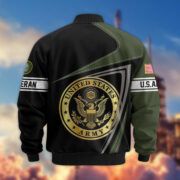 Premium US Veterans Bomber Jacket BPVC060901, Gifts For US Veterans, Gifts For Veterans Day - Image 3
