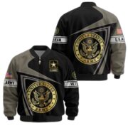 Premium US Veterans Bomber Jacket BPVC060901, Gifts For US Veterans, Gifts For Veterans Day - Image 7