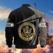 Premium US Veterans Bomber Jacket BPVC060901, Gifts For US Veterans, Gifts For Veterans Day - Image 6